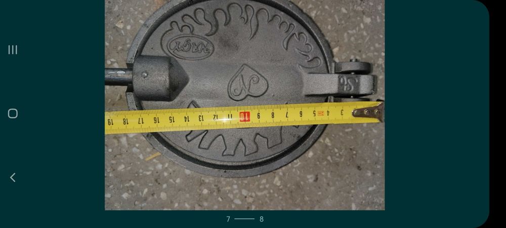 Presă pentru grătare, grill din fontă 59 lei