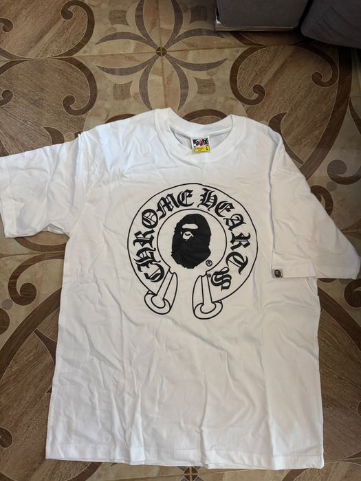 bape chrome hearts тениска