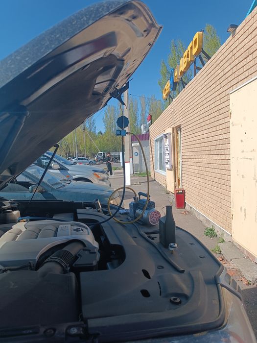 Заправка автокондиционеров .