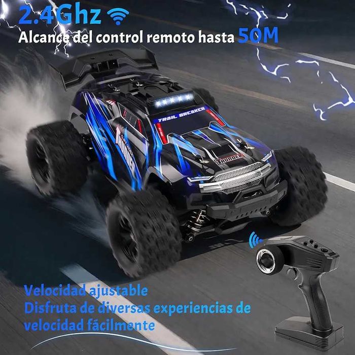 Нова Heliway RC 40 км/ч 4WD, Мащаб 1:18, безчетков мотор с 2 батерии