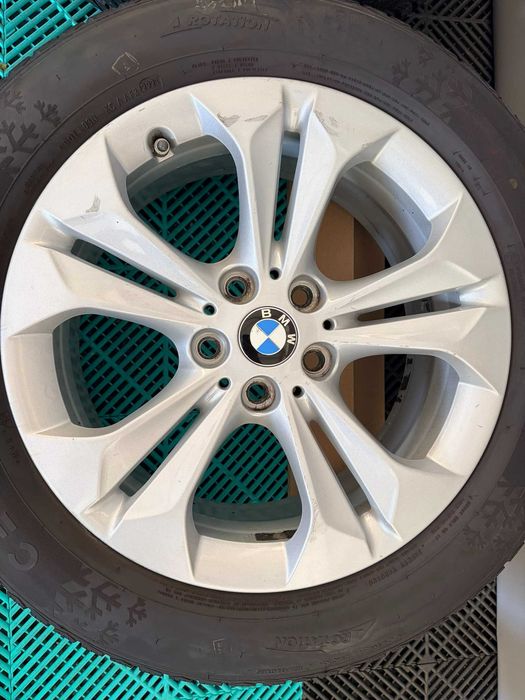Jante cu anvelope vara 225 55 R17 Ceat Winterdrive dot23 9mm Bmw F48 F39 X1 X2 style 564 stare impecabila