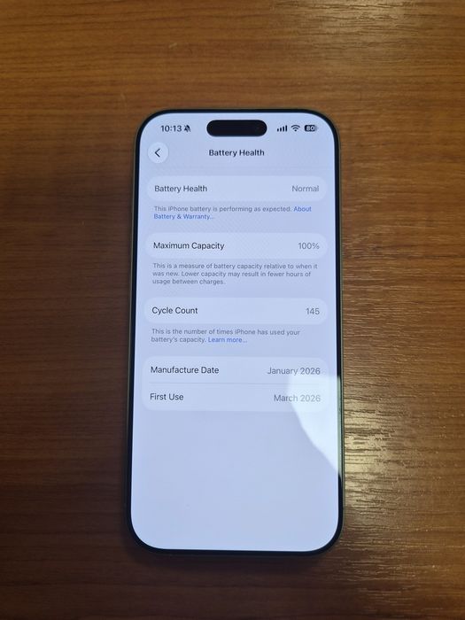 iPhone 17 Sage/Baterie 100%/Aspect impecabil, ca nou/Cu garantie