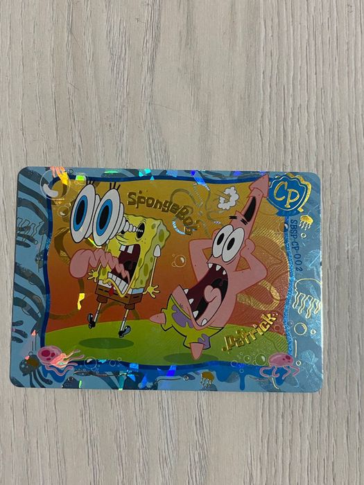 Карточки колекцыоные SpongeBob