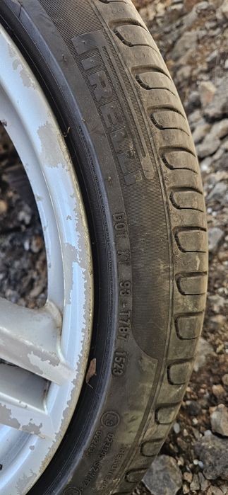 Джанти стил 351 М-ПАКЕТ с гуми Pirelli Cinturre P7 dot 23г 245/40 R19 за BMW F10 F11