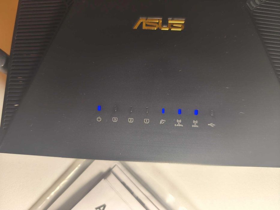 Router Wireless Gigabit ASUS RT-AX1800U, Wi-Fi 6, Dual-Band, AiMesh, Gigabit, suporta usb 4g