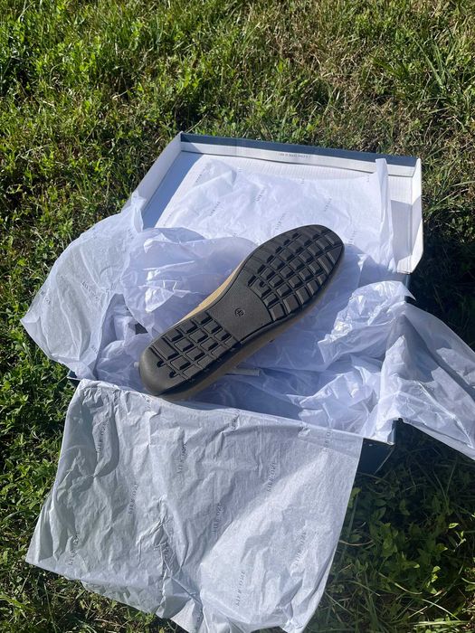Mocasini Pier One bej marimea 42 noi piele ecologica cu catarama metalica