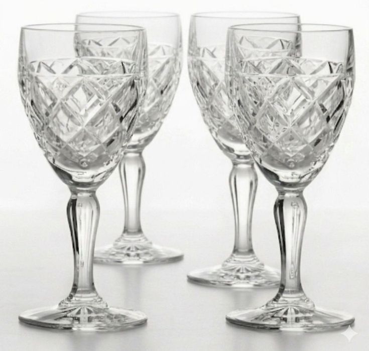 Set 4 pahare Crystal de Bohemia Cehia