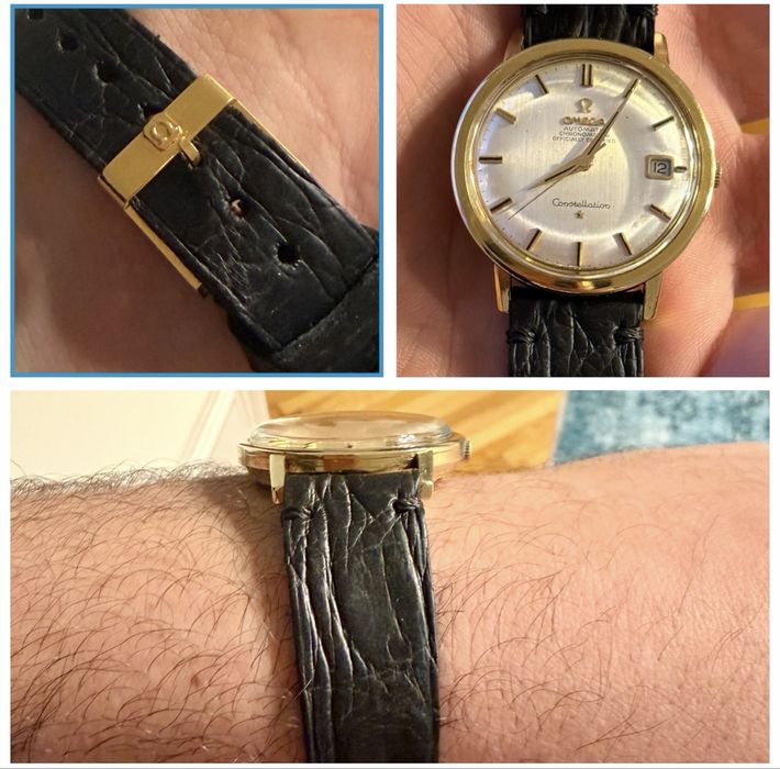 Ceas Aur Omega Constellation Chronometer.Aur 18k -29 grame. An 1960