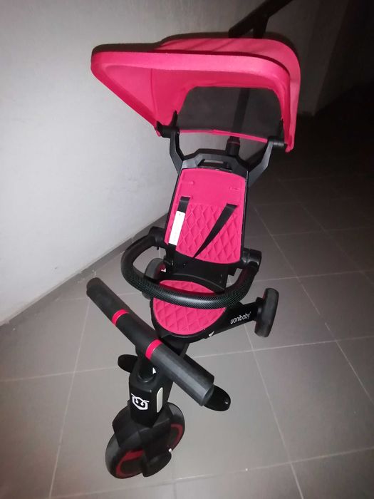 Tricicleta 2 în 1 UoniBaby Red