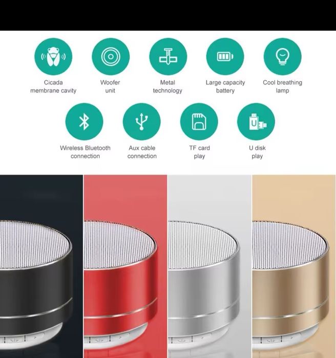 Блутут тонколонка малка и преносима