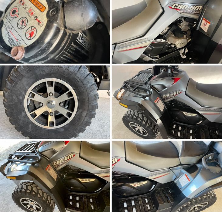 Atv Can Am Outlander Max 800cc R 4x4 / Recent adus / Limited Edition / LONG / 6430 km / Impecabil ! (Bombardier)