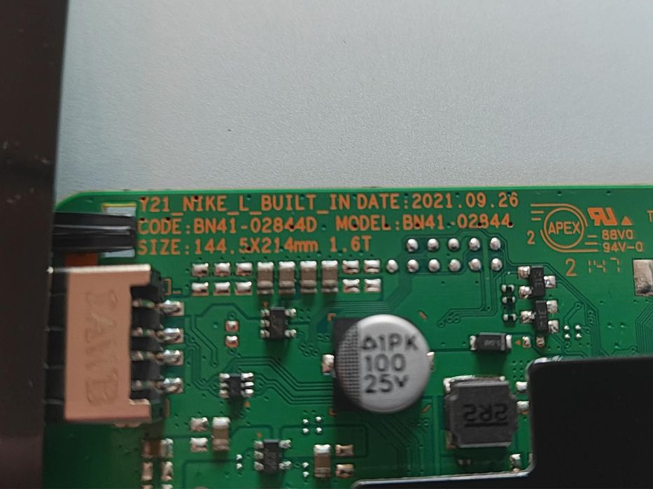 Main board BN94-17512M / BN41-02844 от TV SAMSUNG UE55AU8072U на части