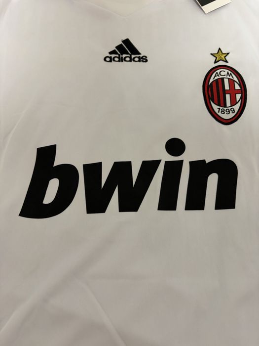 tricou fotbal jersy retro Ac. Milan Ronaldinho 80 away