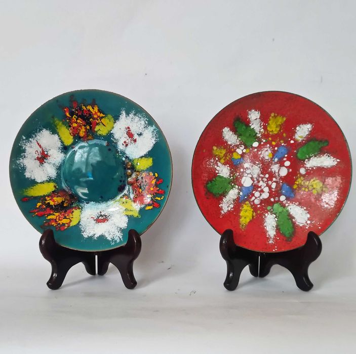 Две купички от масивен месинг