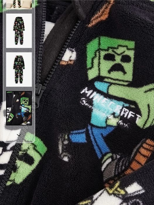 Кигуруми mainkraft  от бренда Next комбинезон