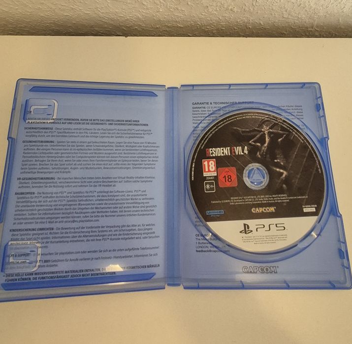 Resident Evil 4  PS5 в отлично състояние