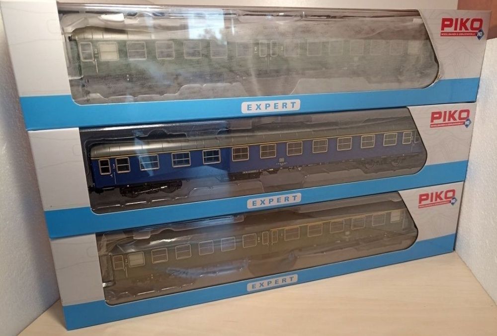 Vagoane de călători PIKO trenulet electric scara H0