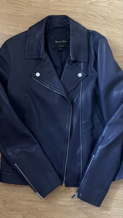 Кожаная куртка Massimo Duti