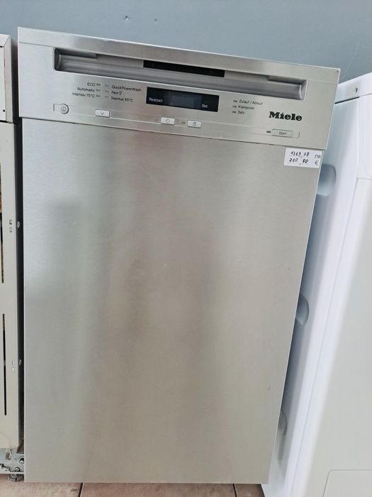Miele G 4722 scu тясна миялна за частично вграждане/Auto open/24 мес гаранция