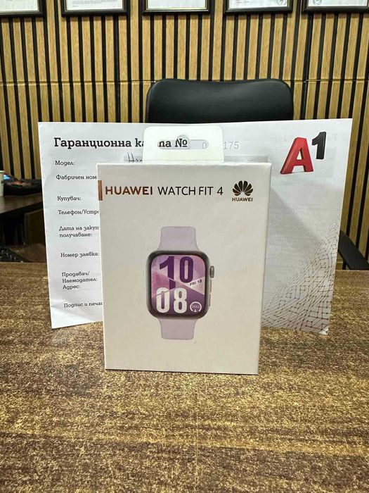НОВ Смарт часовник HUAWEI WATCH FIT 4 с Гаранция