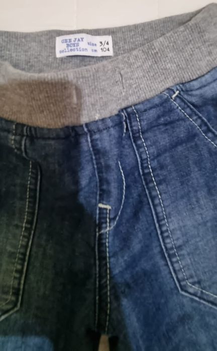 Джинсы детские на флисе