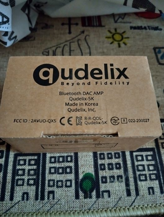 Qudelix-5K Bluetooth USB DAC AMP with LDAC, aptX Adaptive, aptX HD, AAC