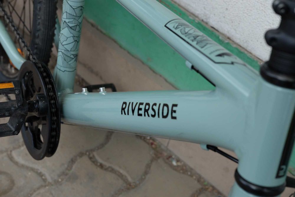 Детски алуминиев велосипед Riverside 9кг. 20'' (120-135cm) отлично състояние
