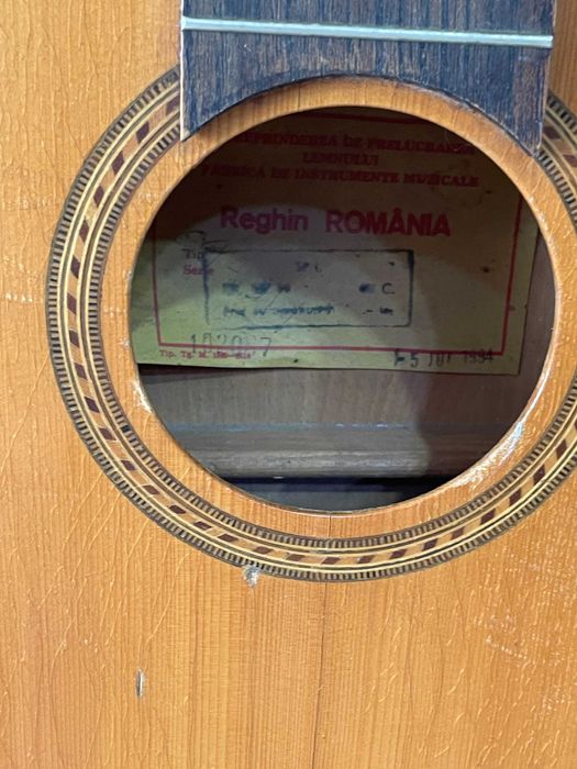 Chitara Clasica Spaniol II Reghin Romania 1994 - Model 4/4