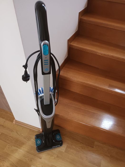 Mop cu abur Rowenta Steam Power RY6555WH, 1200W, 0.6L, filtru anticalc