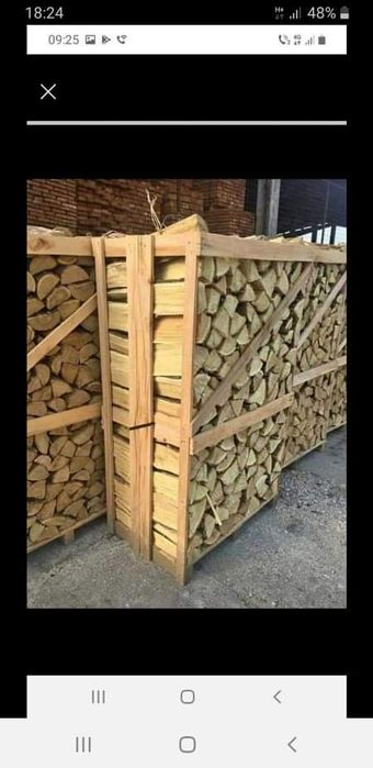 Lemne de foc paletizate