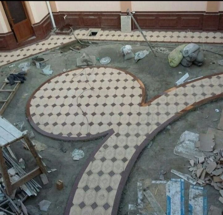 Тротуарная плитка брусчатка