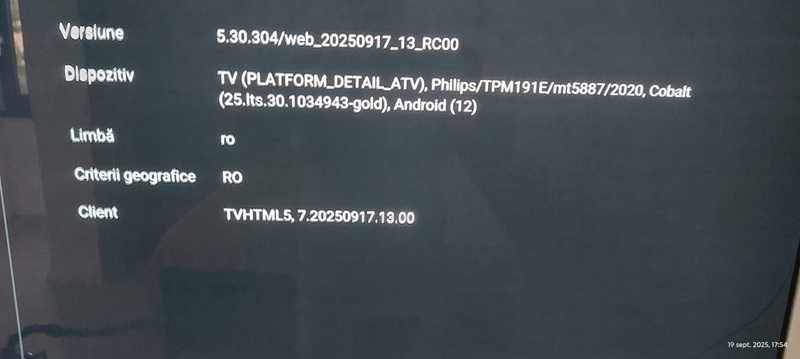 Smart TV 4K Philips 55OLED935,seria 9,Android 12,sunet 70w, ambilight