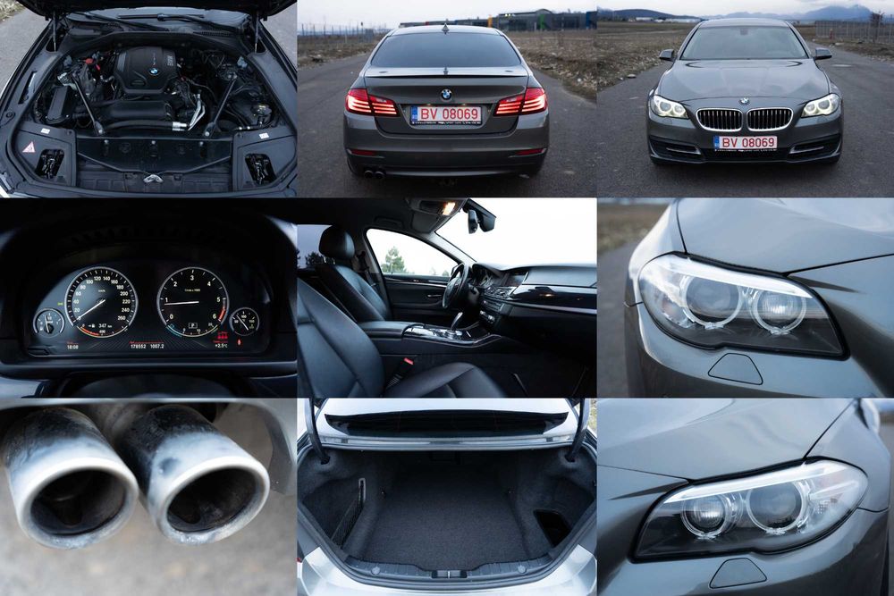 BMW Seria 5 F10 Facelift Automat Piele Incalzire Navi Faruri Adaptive
