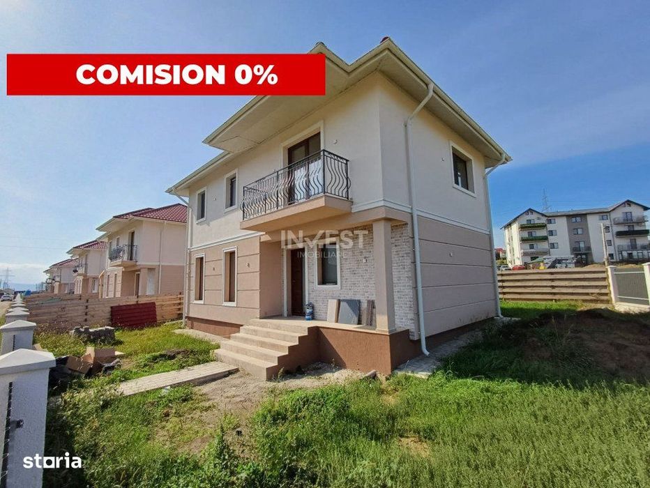 Comision 0%, Casa Individuala , 4 Camere, 2 Bai , 94 Mp Utili