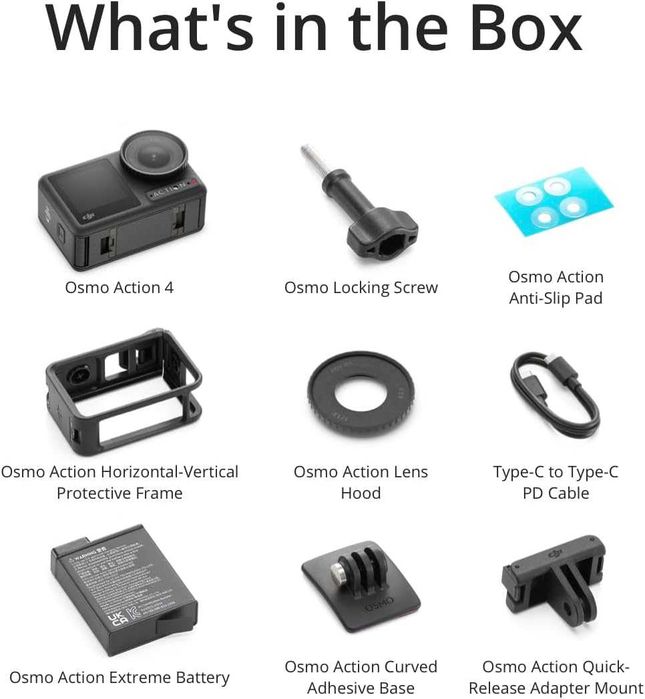 PRET FIX! Camera video sport DJI Osmo Action 4 Standard Combo,sigilat