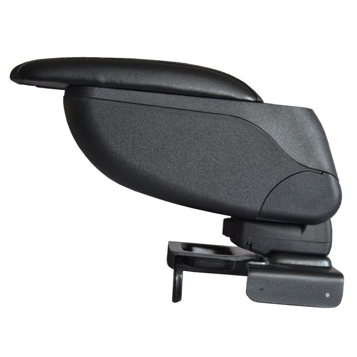 Cotiera BestAutoVest pentru VW Golf 5 (1K) 2003-2010; Golf 6 (5K) 2008-2013; Passat B5 2000-2005; Jetta 2005-2010, rabatabila cu capac culisabil imbracat in piele eco