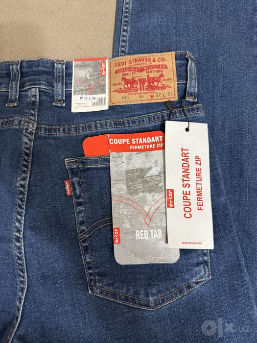 Оригинал мужские джинсы Levis 630 size 32/34 Belgium Evrope