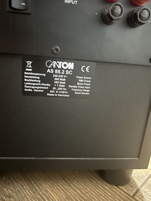 Canton AS 85.2sc