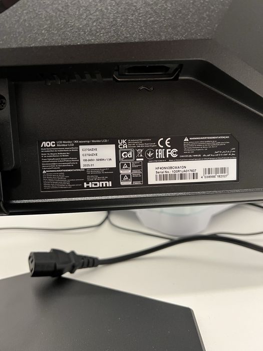 Monitor AOC 27" 280Hz ca nou