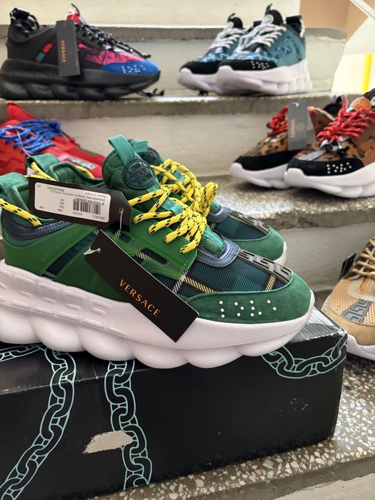 Versace Chain Reaction green