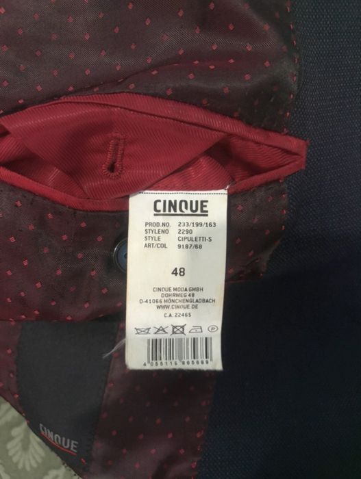 Sacou Barbați CINQUE