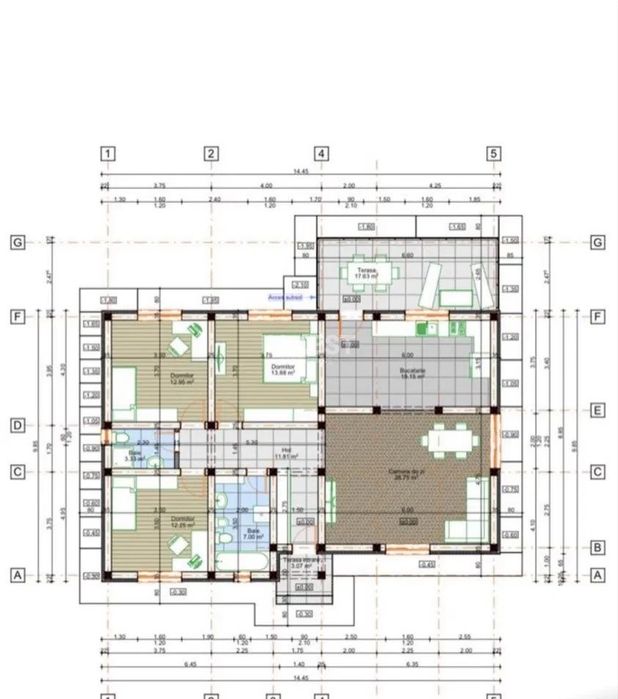 Casa plan parter cu 4 camere Valea Lupului-Iasi COMISION 0%