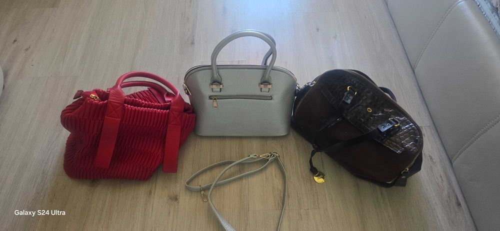Дамски чанти, 3 броя , може по единично.