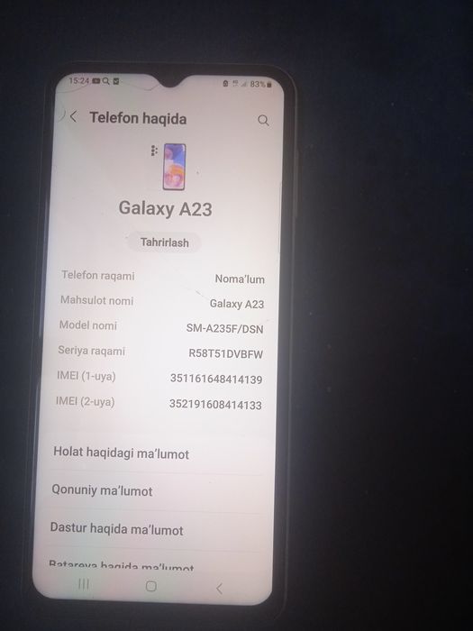 Samsung a 23 64 gb 4