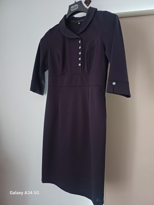 Rochie de gala, vișina-putreda.