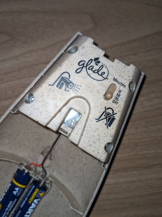 Aparat odorizant camera + rezerva Glade Warm Apple Pie