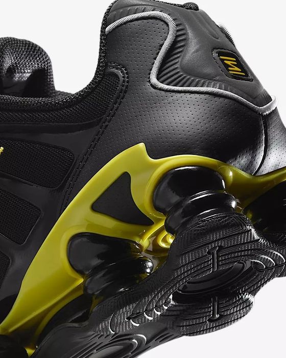 Nike Shox TL "Black/Dynamic Yellow/Metallic Silver