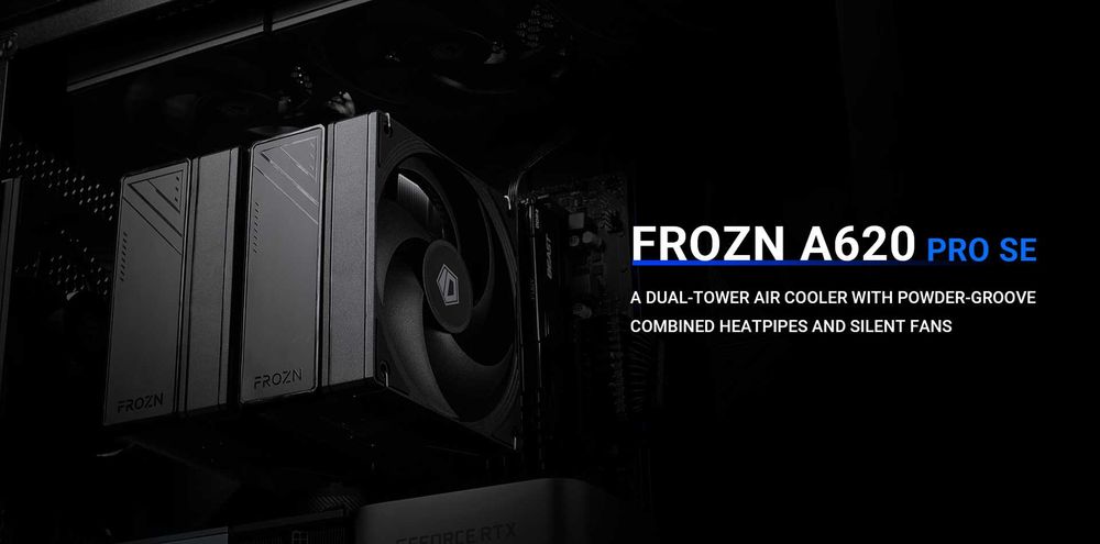 НОВ Охладител ID-COOLING Frozn A620 Pro SE 1150 1851 AM4 1200 AM5 1700