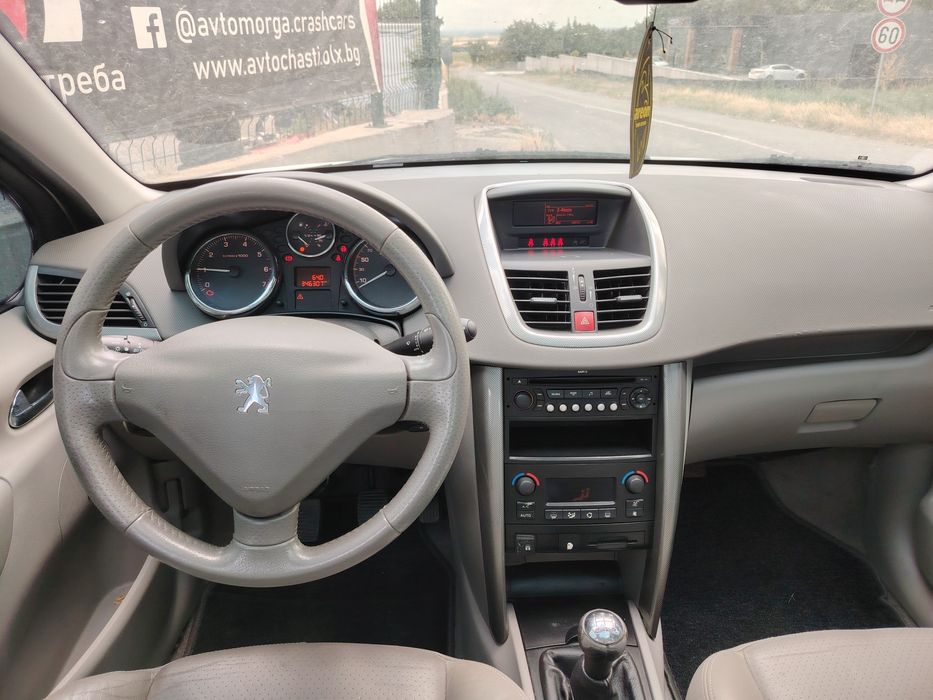 Пежо 207 1.6 бензин 120 к.с. / Peugeot 1.6i 120 hp НА ЧАСТИ