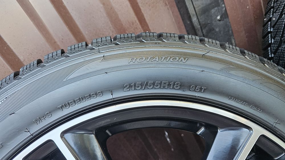Шины с Дисками  215 /55 /r18  5×114.3